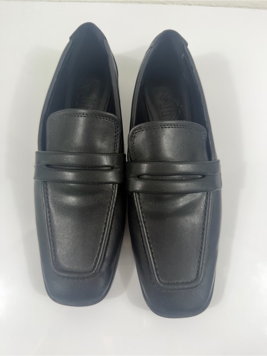 Mango Other - Mango Black Square Toe Penny Loafers EU 39 US 8.5 Worn Once EUC